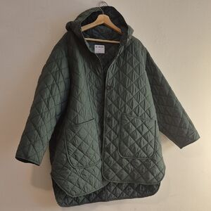 Old Navy Oversized Quilted Layering Jacket XXL